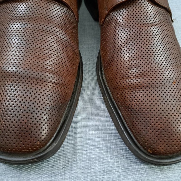 %Mezlan Men Dress Shoes Leather Oxford Brown Size 45 / US 11.5 NeoLite / D10 main image 5
